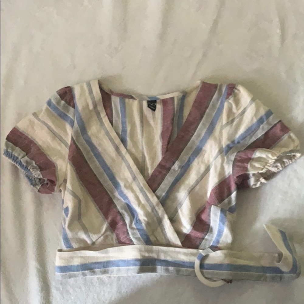 Crop top blouse